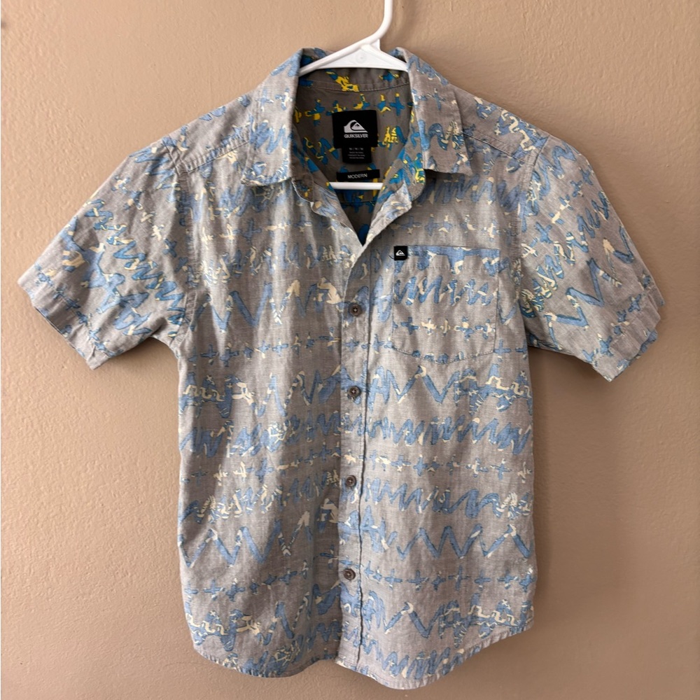 Boys Quiksilver Button down shirt